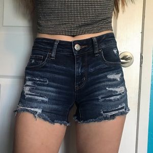 American eagle outfitters ripped shorts